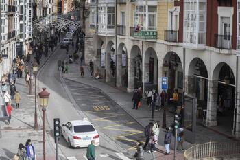 Calle Santander y acceso a San Juan